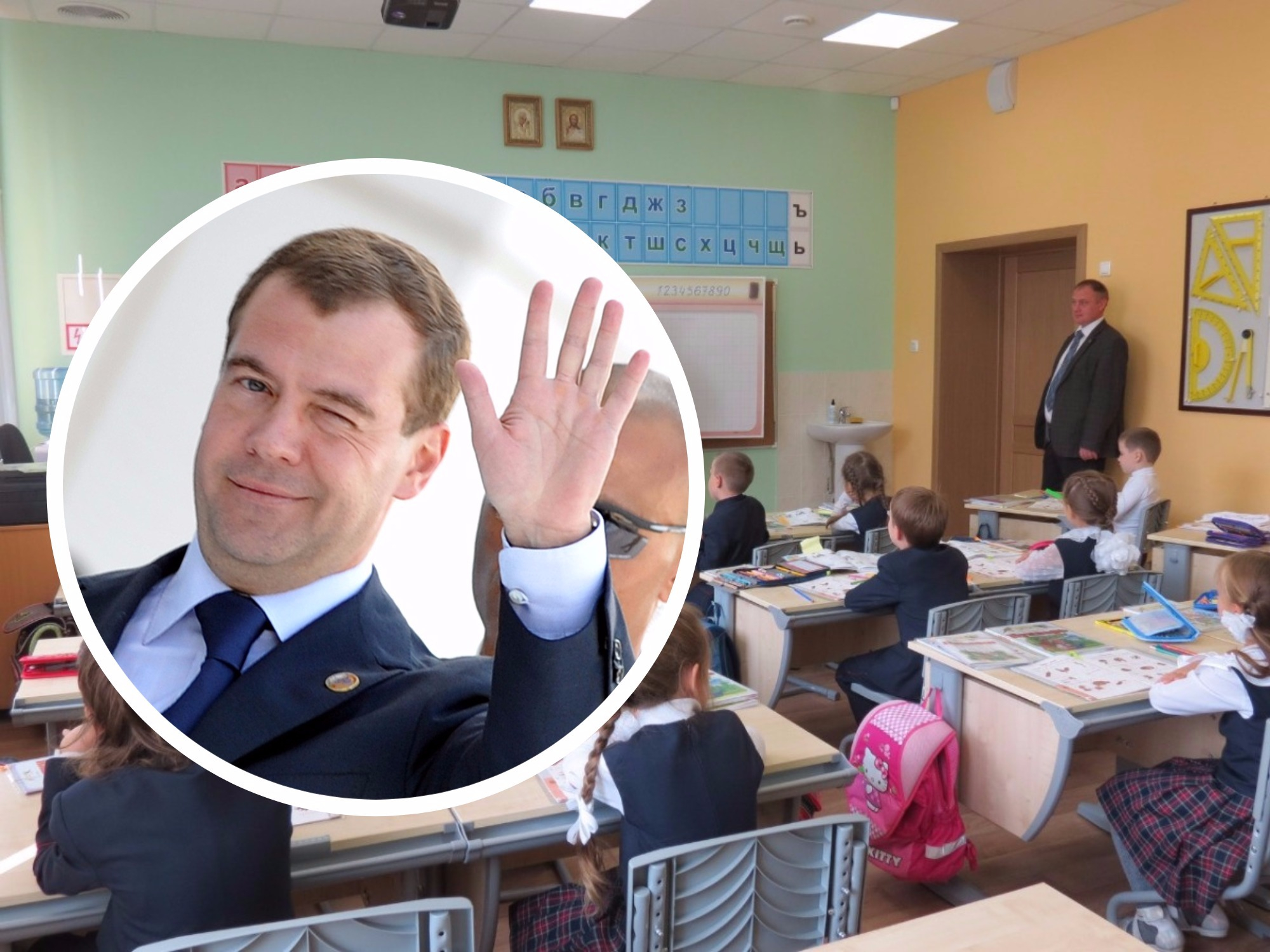 Медведев выделил для школьников Чувашии 14 миллионов рублей