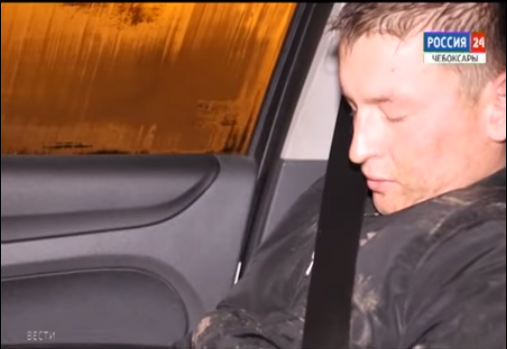 Появилось видео допроса водителя, сбившего человека в центре Чебоксар