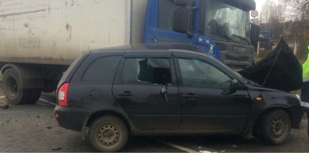 В Комсомольском районе произошла крупная авария, в которой погиб человек