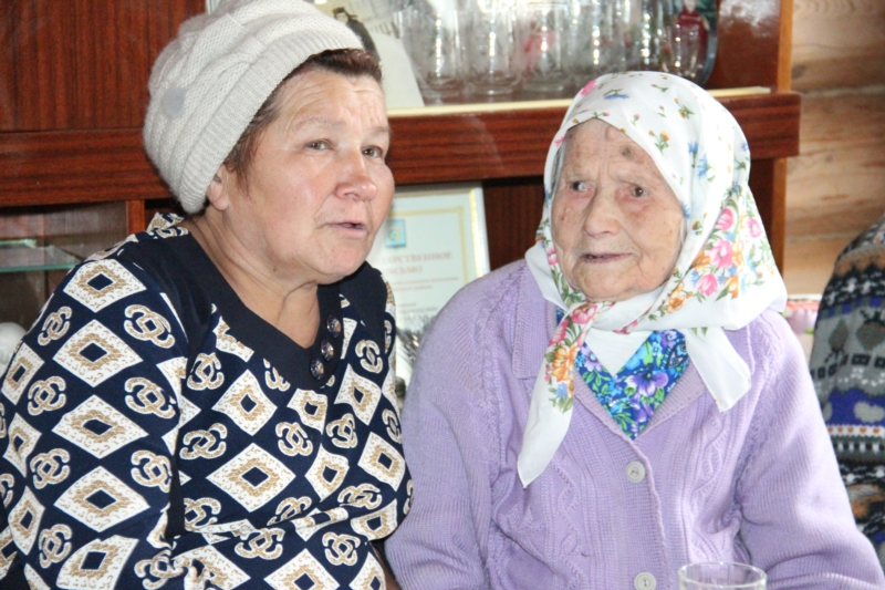 В Красночетайском районе отметила день рождения ровесница революции