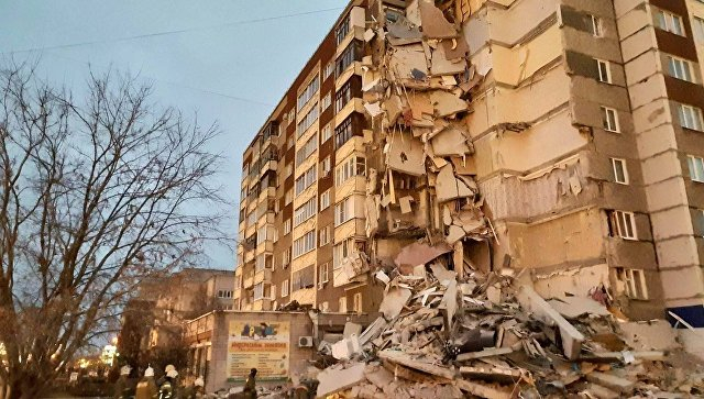 В Ижевске взорвался девятиэтажный жилой дом