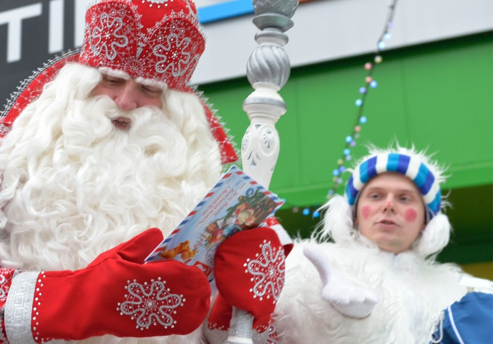 Главного Деда Мороза страны встретили в Чебоксарах