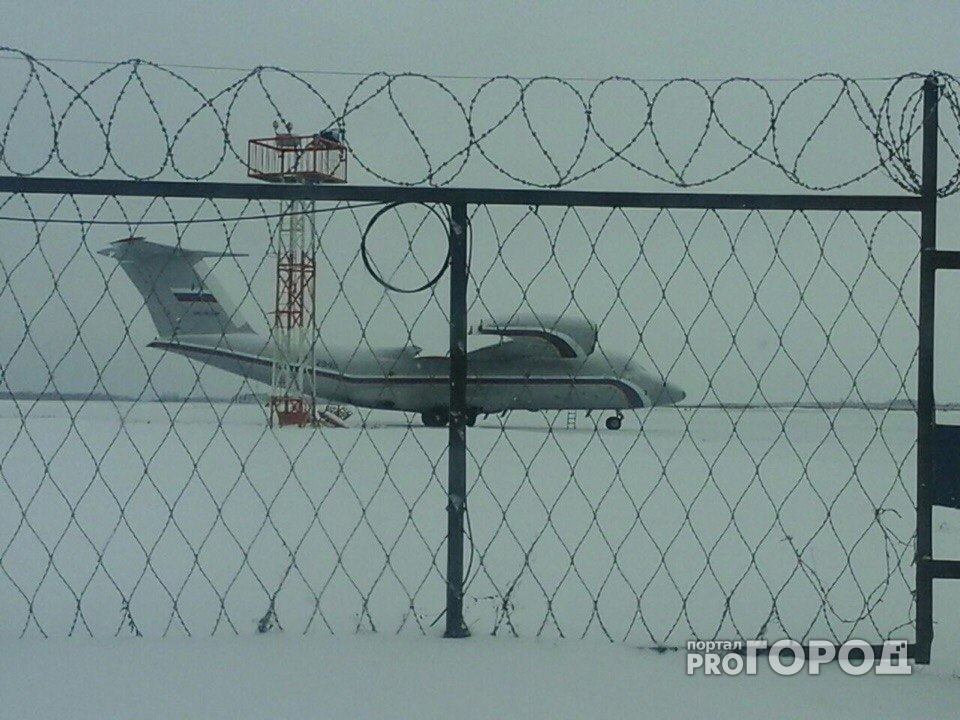 В Чебоксарах приземлился военно-транспортный самолет