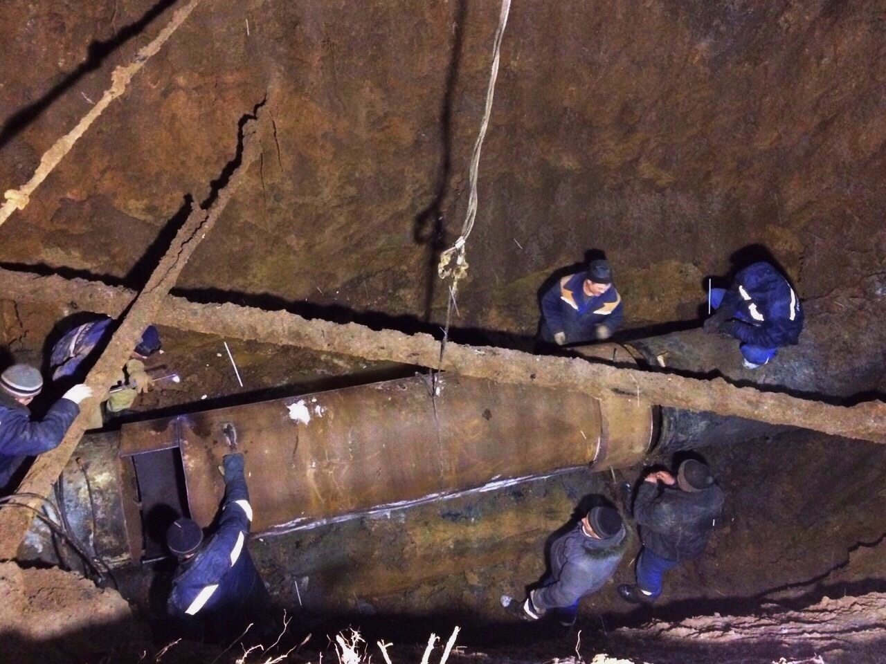 В Чебоксарах починили водовод, который принес массу неудобств в пятницу