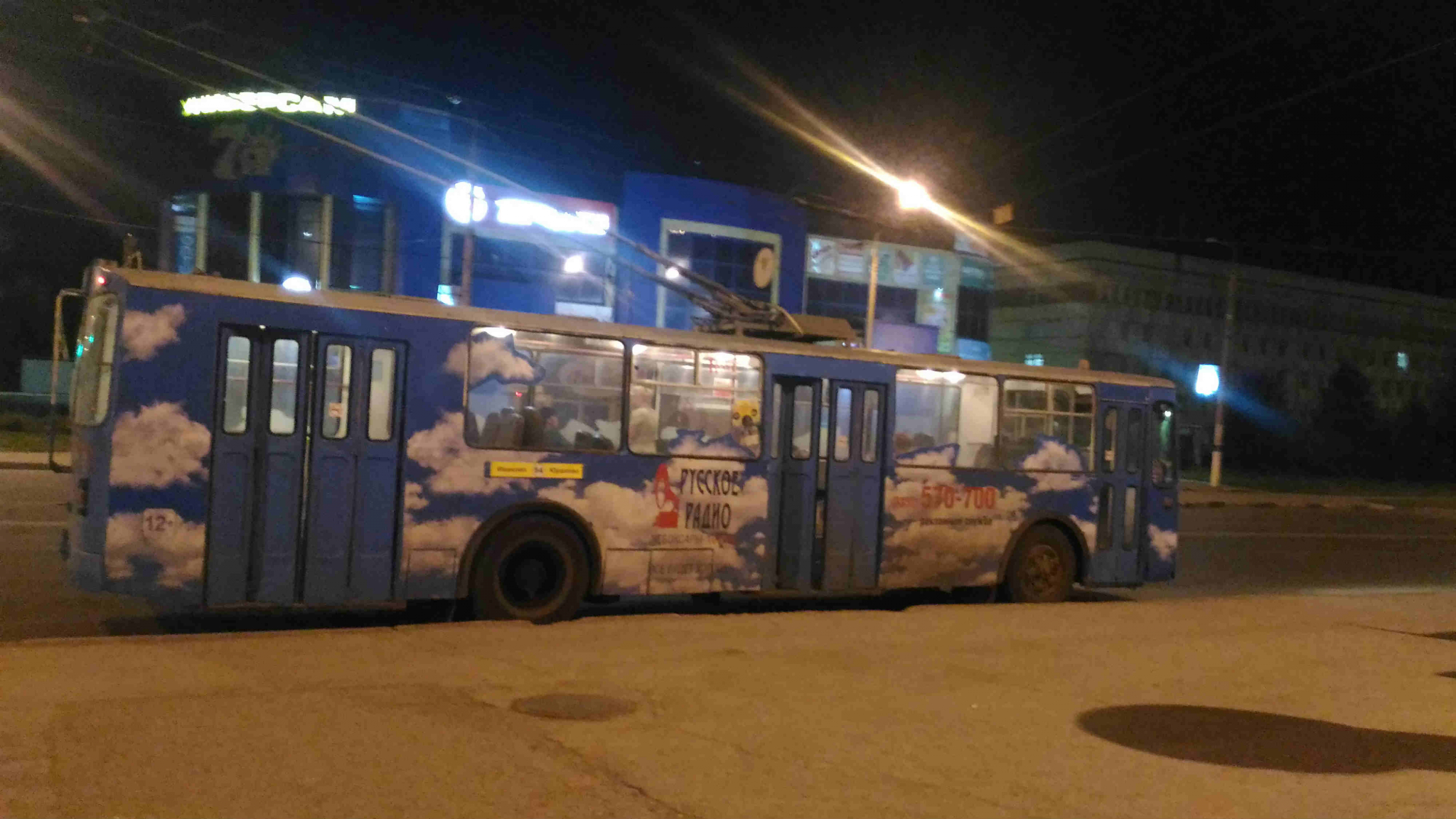 Как будут работать троллейбусы в новогоднюю ночь в Новочебоксарске