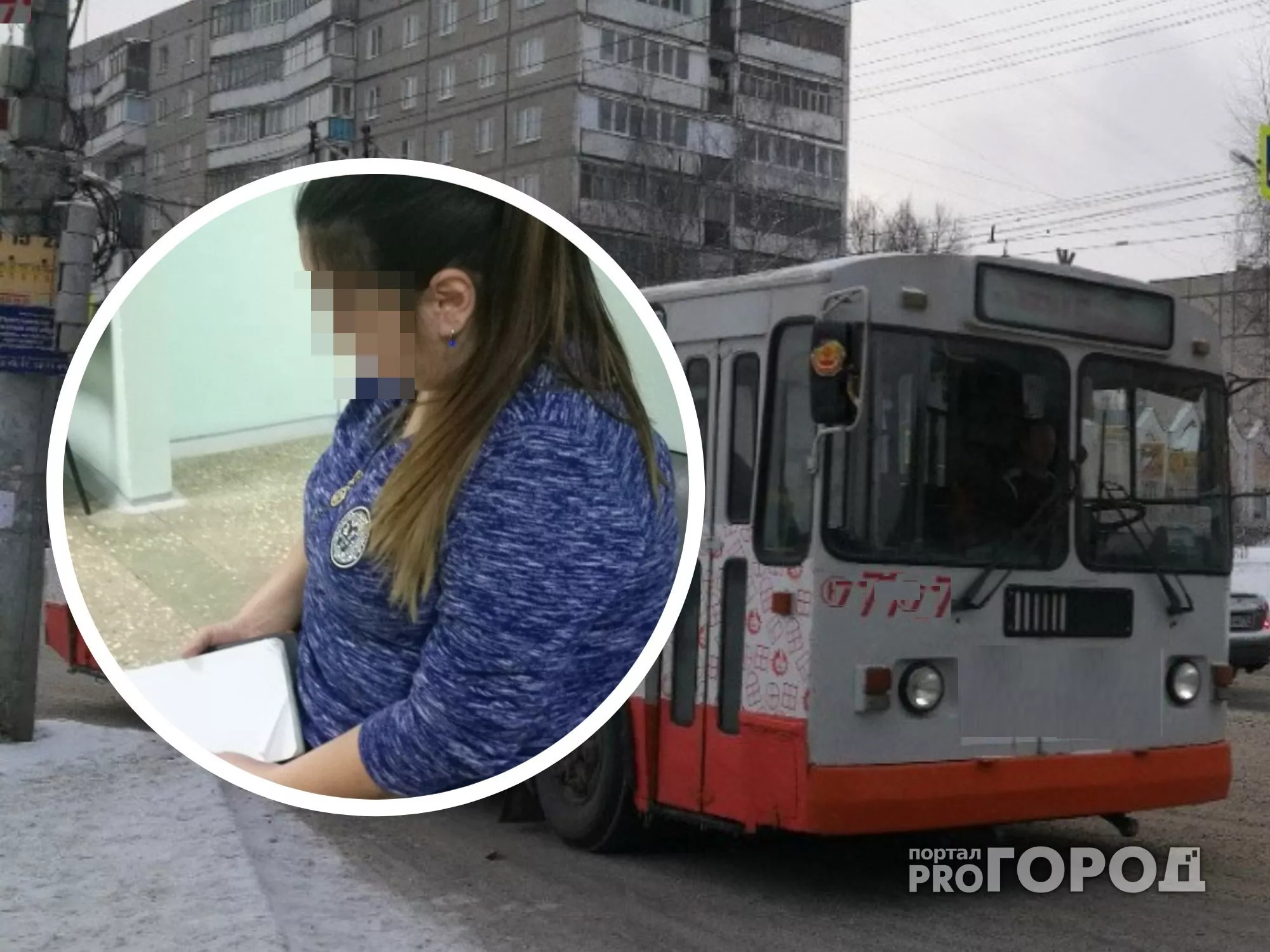 Фото к статье: В Чебоксарах девушку поразило током при входе в троллейбус