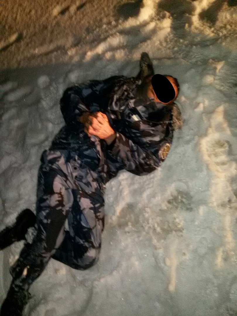В Чувашии инспекторы ГИБДД спасли водителя от обморожения