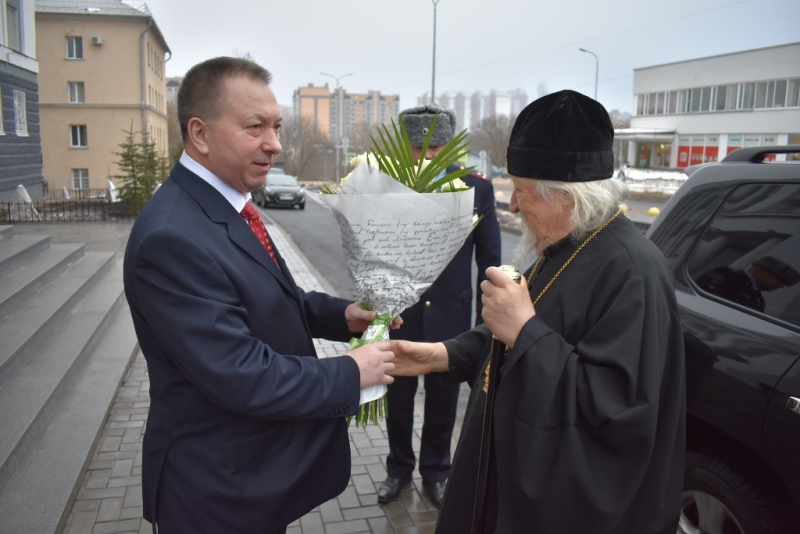 Владыка Варнава освятил два новых здания МВД Чувашии