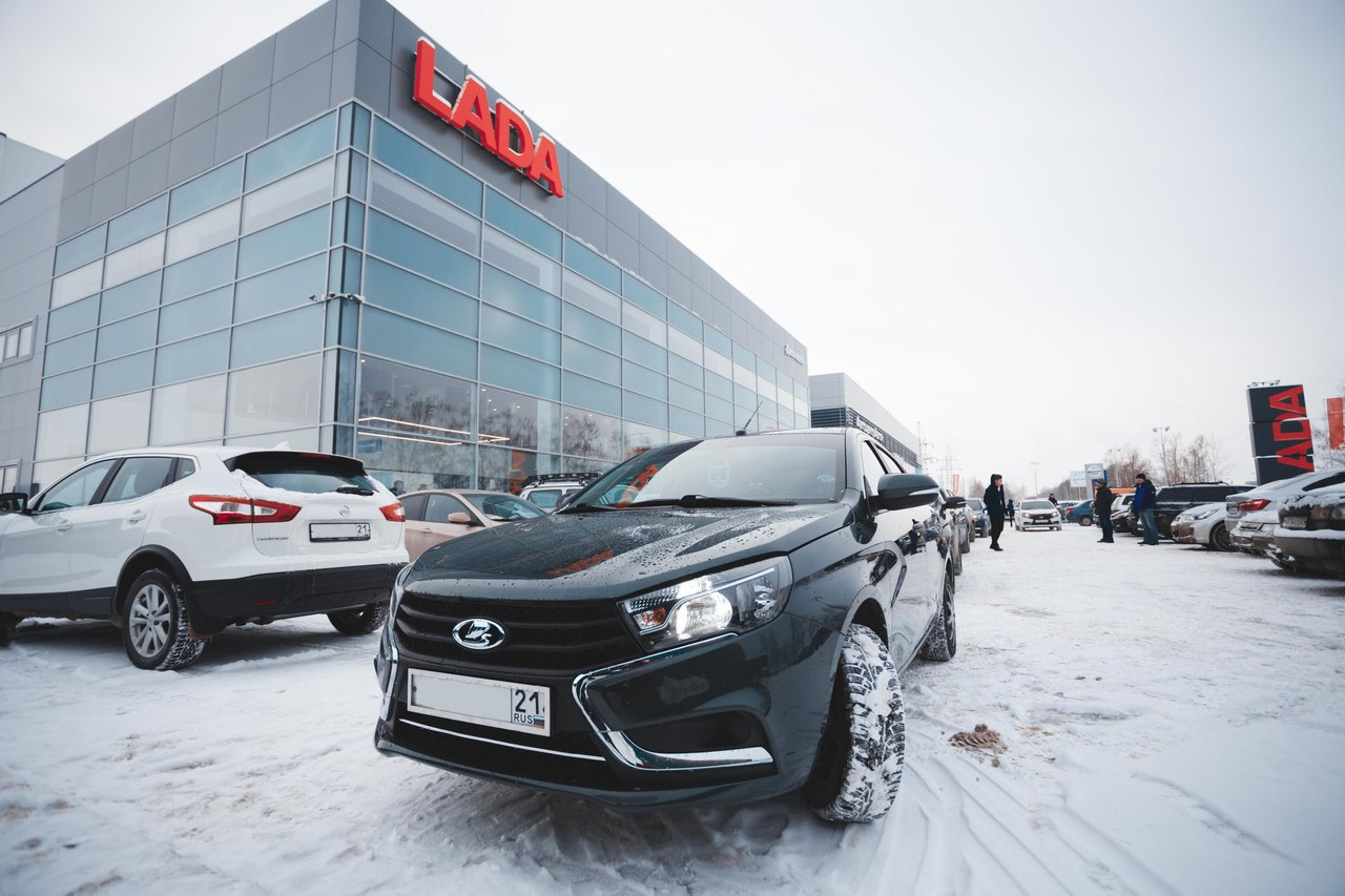 В Чебоксарах в январе Lada продают с выгодой до 86690 рублей