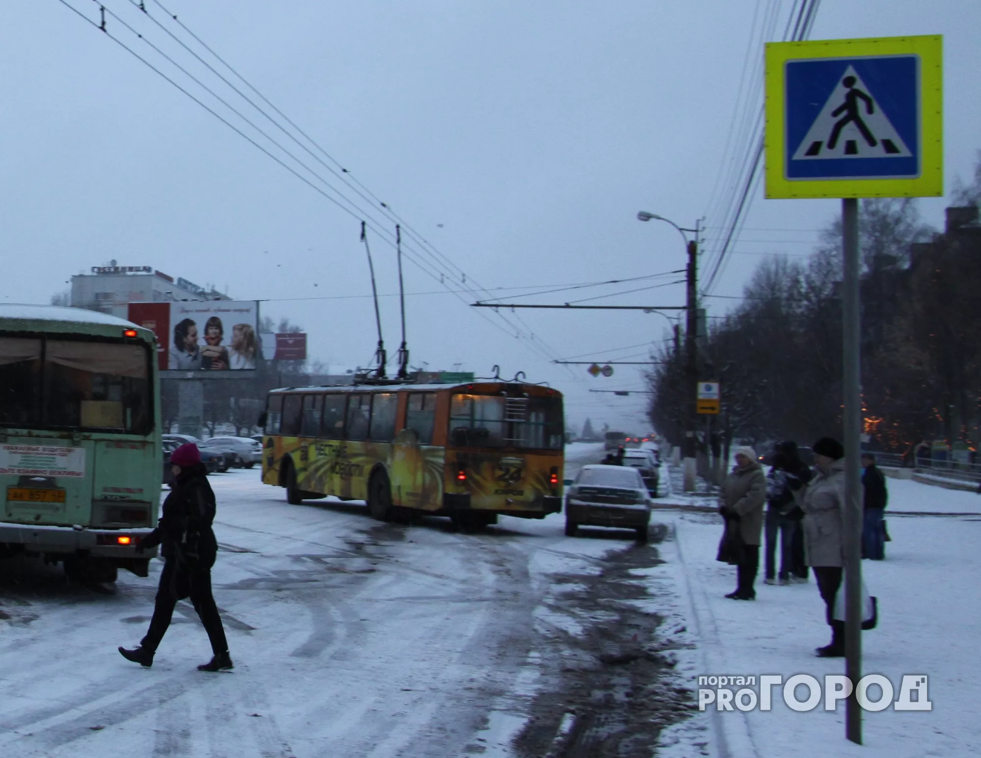 Фото к статье: В Новочебоксарске добились установки светофора на злополучном переходе