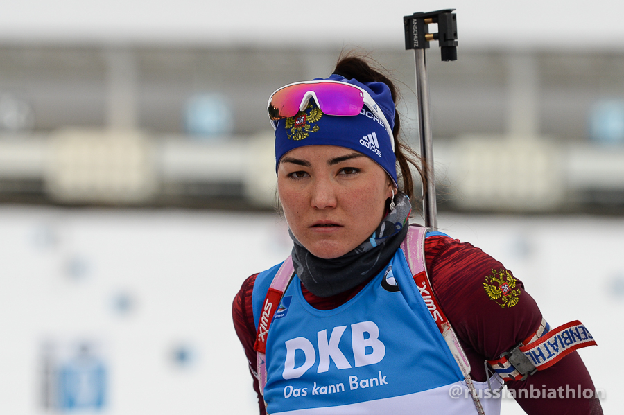Татьяна Акимова на Олимпиаде в гонке преследования промахнулась 4 раза