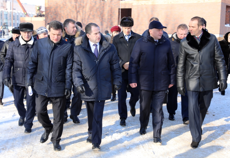 Полпред президента посетил строящийся кадетский корпус в Чебоксарах