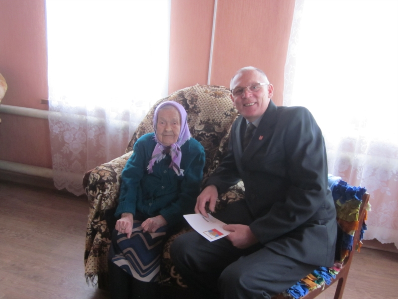 В Яльчикском районе учительнице и матери пятерых детей исполнилось 100 лет