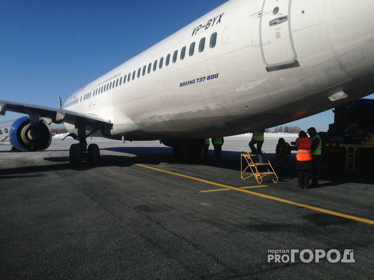 В Чебоксарах из-за неисправности с рейса сняли самолет Boeing