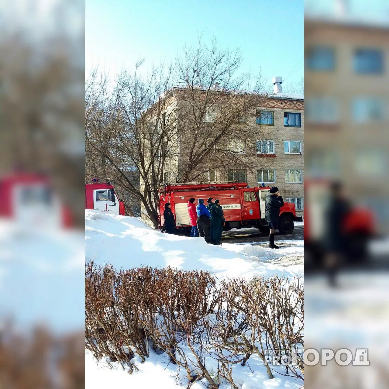 Фото к статье: В Новочебоксарске женщина погибла при пожаре в общежитии