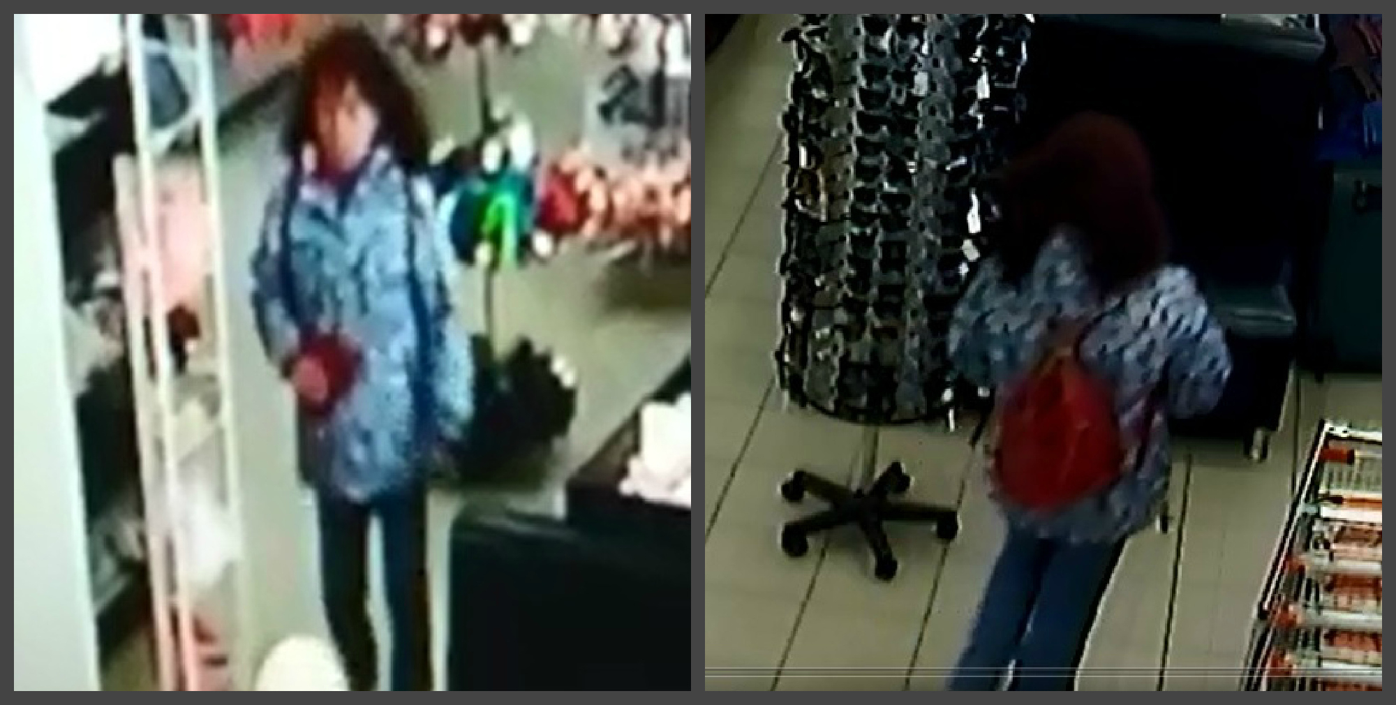В Чебоксарах полиция ищет кудрявую женщину с рюкзаком