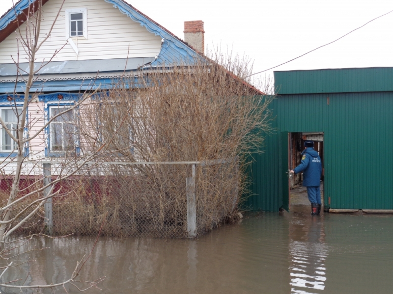 МЧС рассказало о ситуации с потопом в Батыревском районе