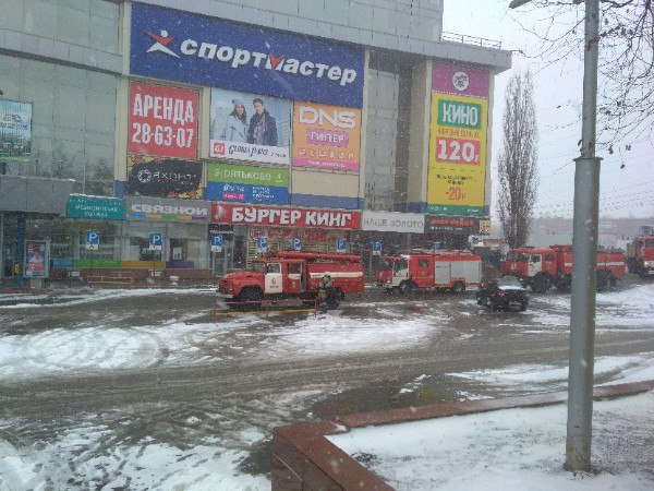 В Чебоксарах проходит пожарная эвакуация из «МТВ-центра»