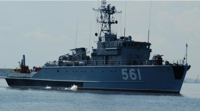 Матрос слил с военного корабля «Новочебоксарск» полтонны топлива