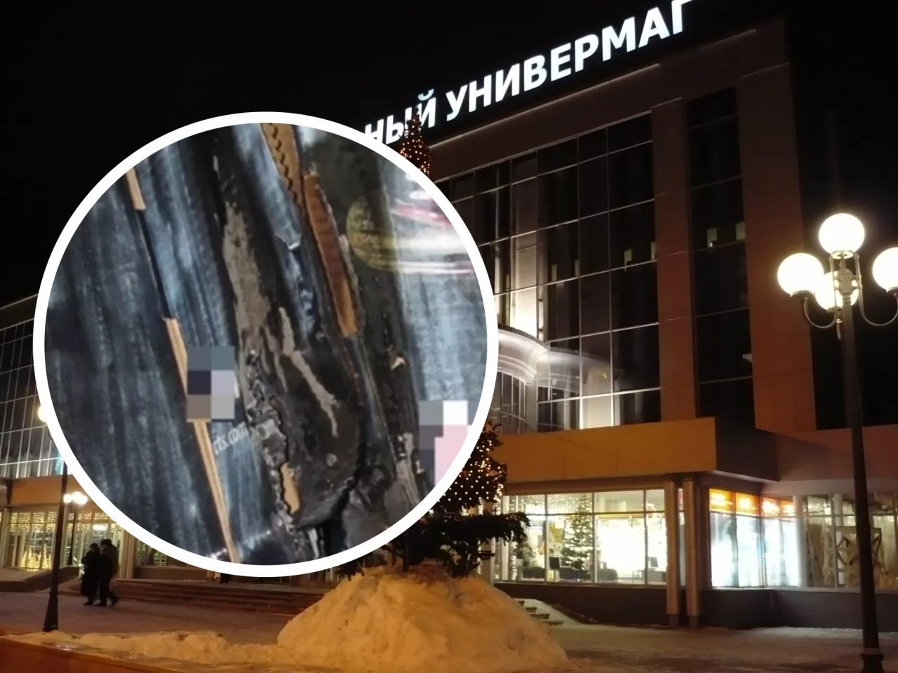 Фото к статье: В Чебоксарах группа молодых людей решила поджечь торговый дом