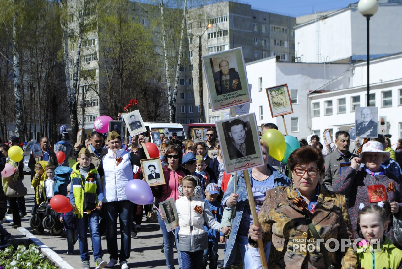 В параде в честь Дня Победы в Новочебоксарске приняли участие более 11 000 человек