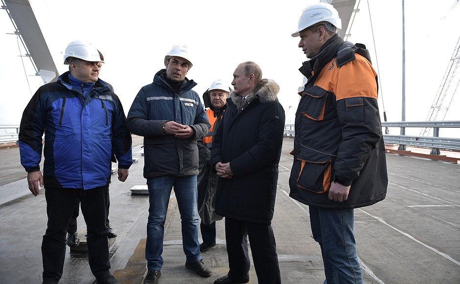 В Кремле сообщили об открытии Крымского моста