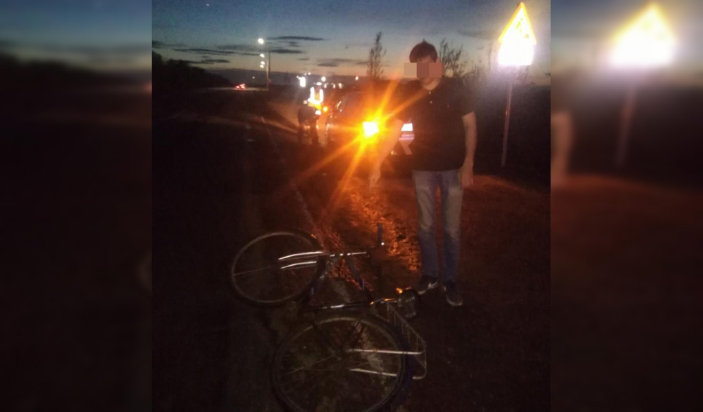 В Чувашии на М7 сбили велосипедиста, который ехал посередине трассы