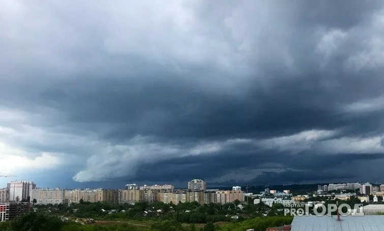 Фото к статье: Грозы и сильный ветер ожидаются в Чувашии в среду