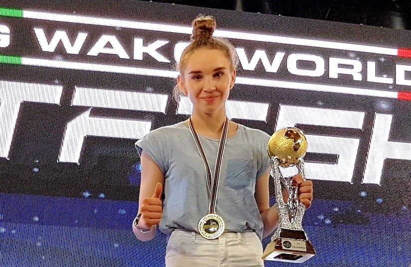 Чебоксарка победила в мировом соревновании по кикбоксингу