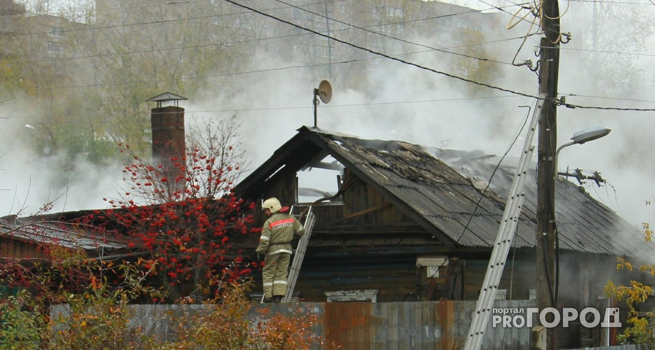 Появилась предварительная причина пожара в жилом доме в Южном поселке