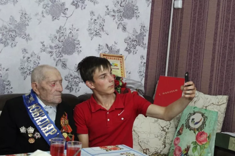 Фото к статье: Участник Великой Отечественной войны из Чувашии дожил до 100 лет