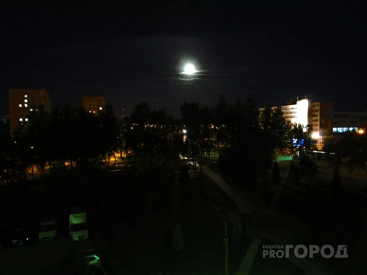 Фото к статье: Лунное затмение повлияет на погоду в Чувашии