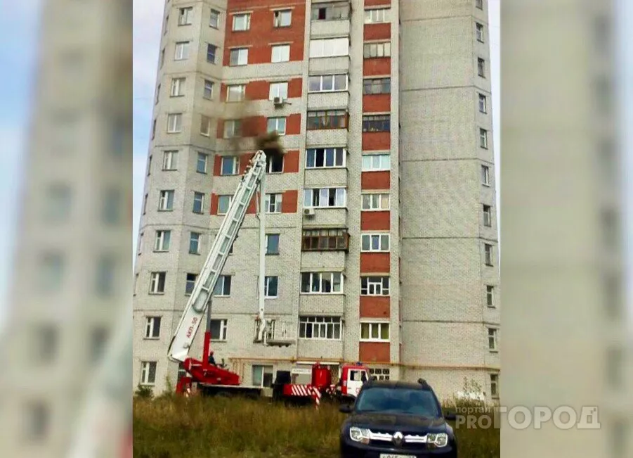 Фото к статье: Холодильник загорелся в квартире чебоксарки, пока ее не было дома