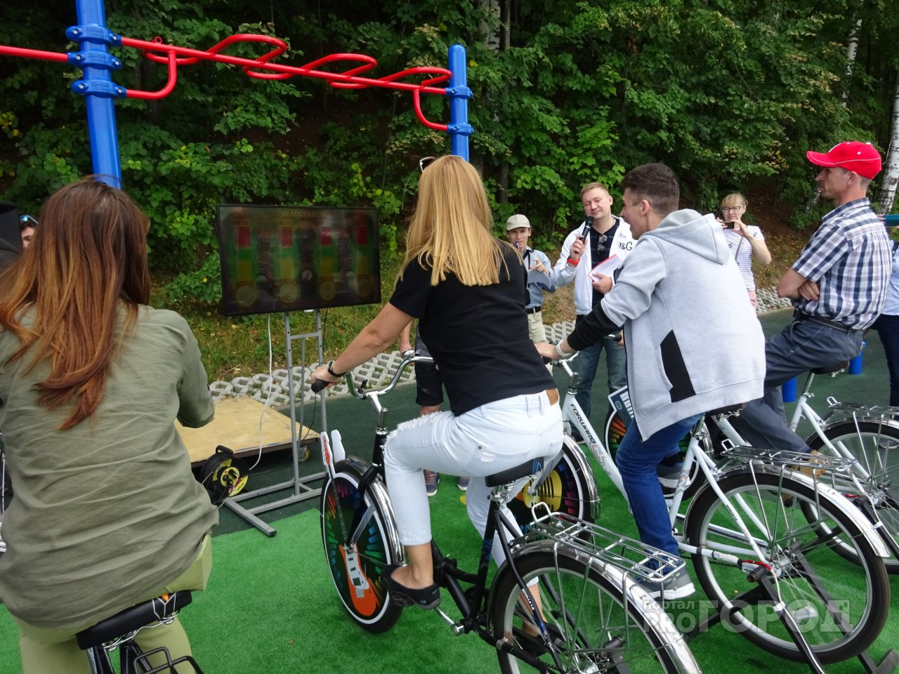 Компания МТС подарила чебоксарским велосипедистам дружелюбный маршрут
