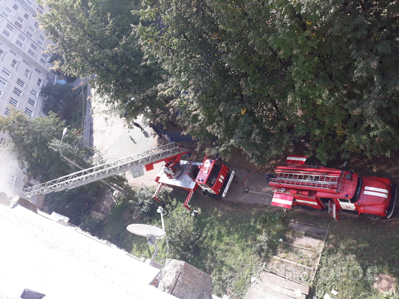 В Новоюжном районе Чебоксар случилось возгорание в квартире