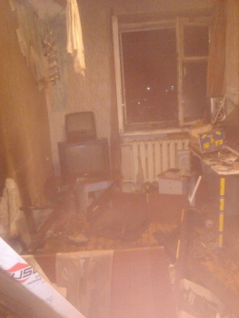В Канаше во время пожара в квартире погиб мужчина