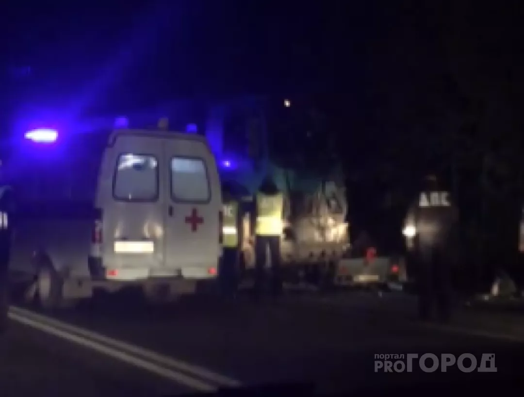 Фото к статье: Появилось видео ДТП в Чувашии, в котором погибли 11 человек