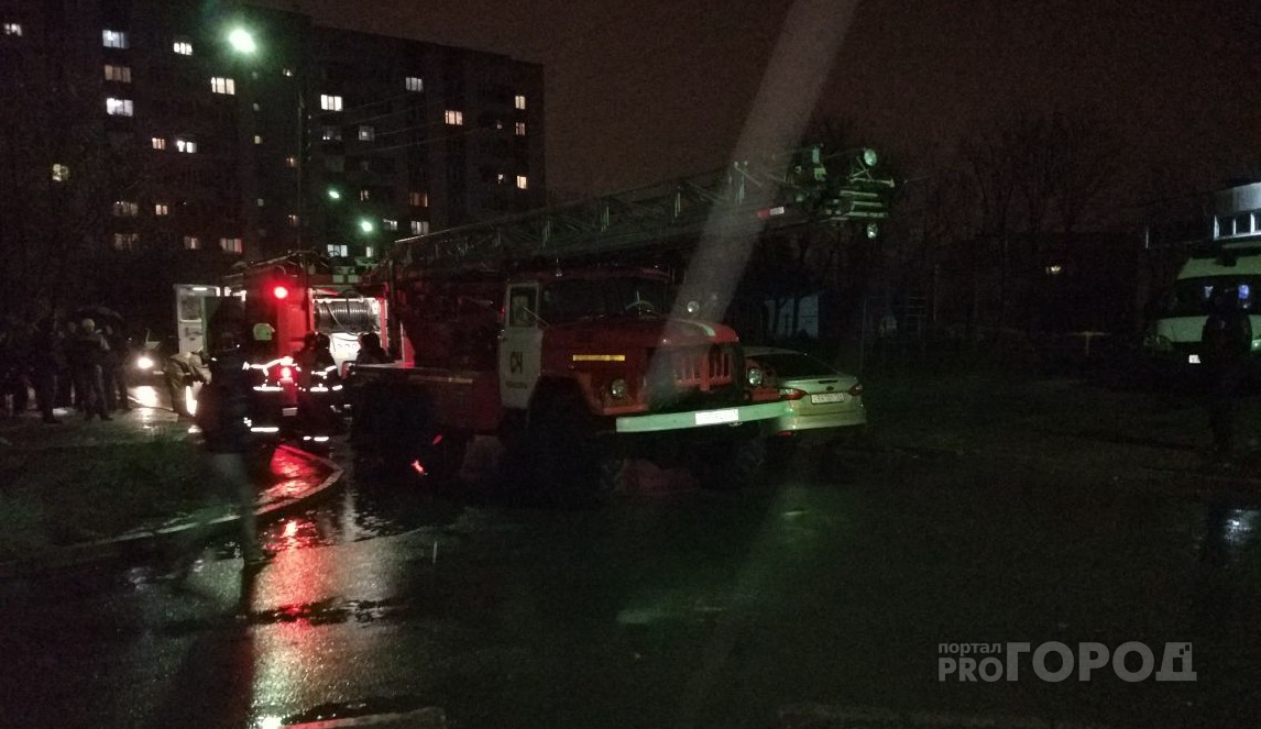 В Новочебоксарске во время пожара в квартире пострадала 19-летняя девушка