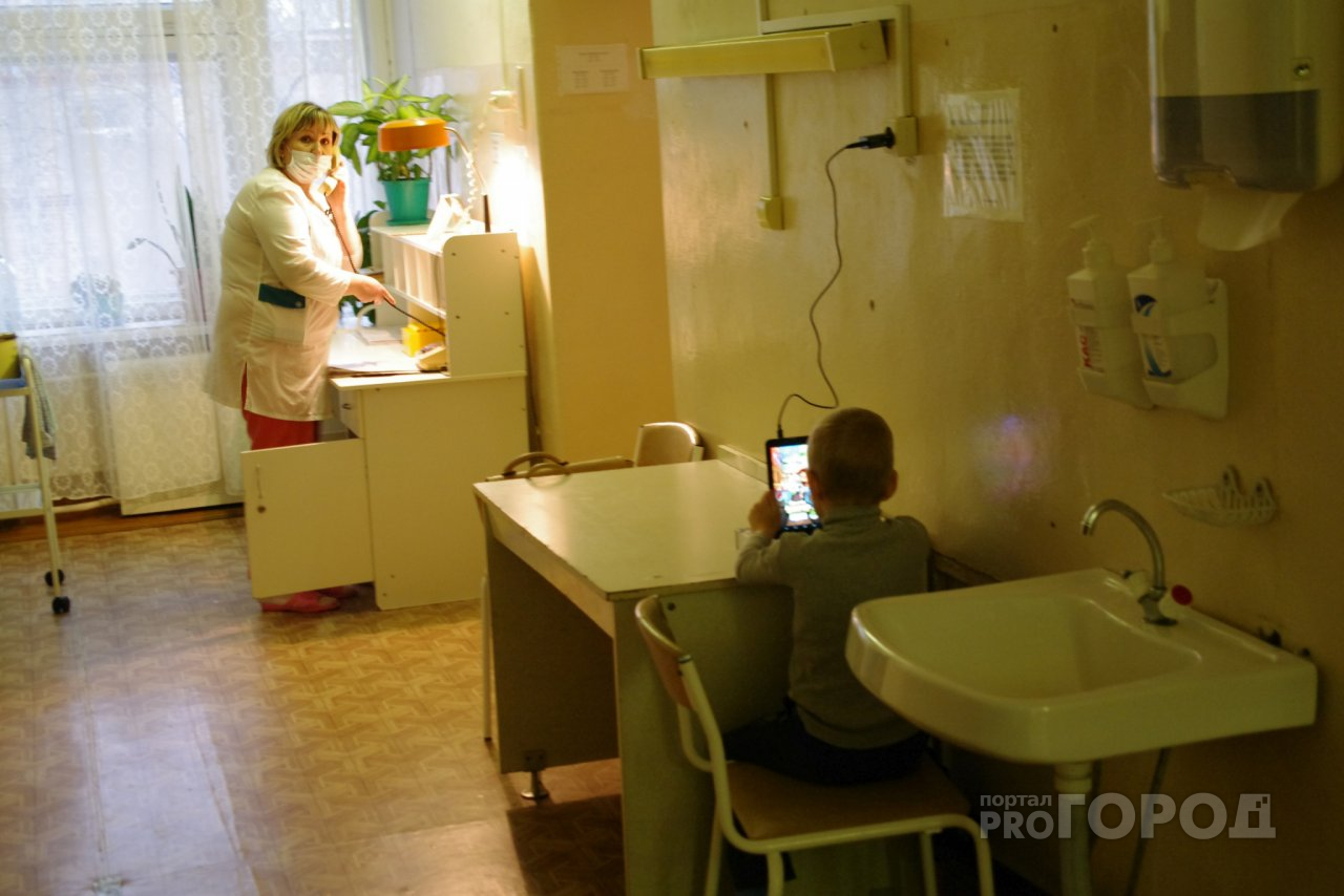 В Чувашии госпитализирован 121 ребенок, больной ОРВИ