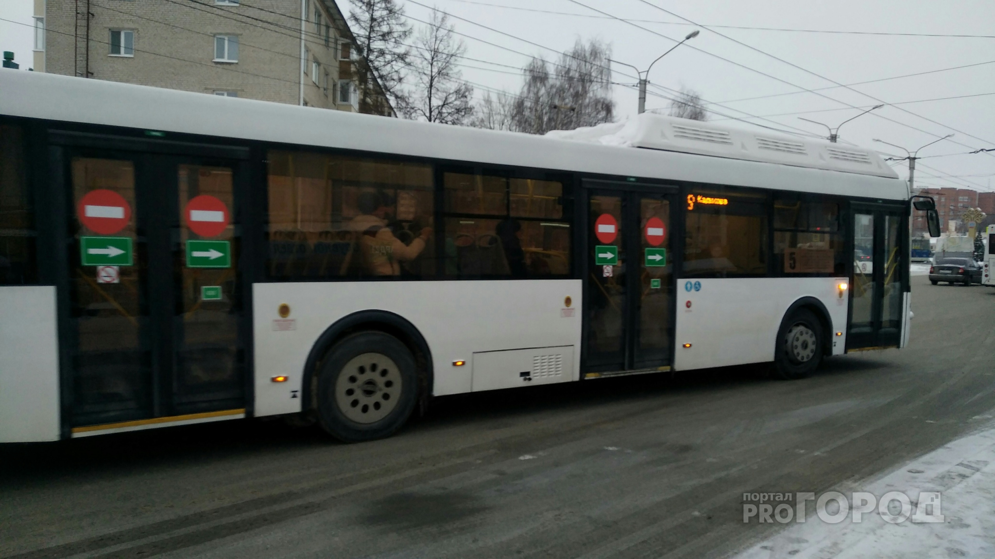 Новые большие автобусы в Чебоксарах ездят почти пустыми, а маленькие набиты до отказа