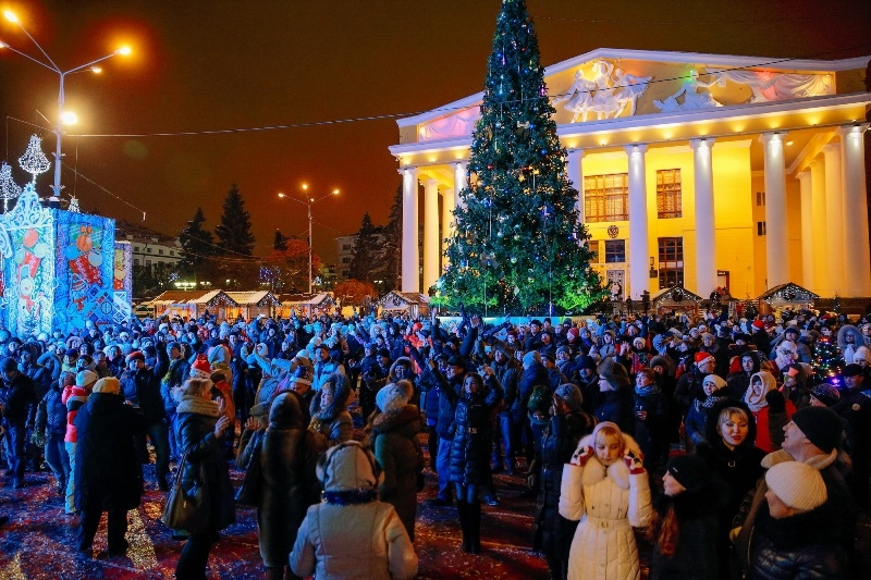 Появилась программа мероприятий в новогоднюю ночь в Чебоксарах