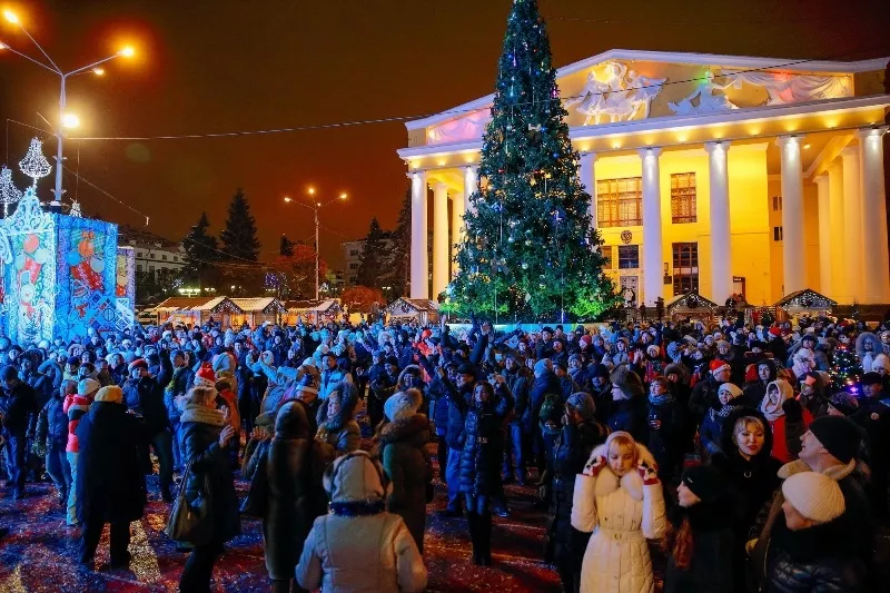 Фото к статье: Появилась программа мероприятий в новогоднюю ночь в Чебоксарах
