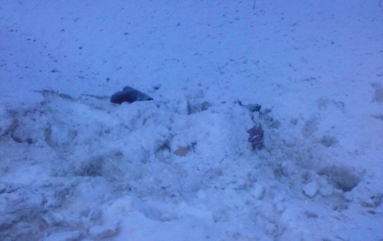 В Цивильском районе водитель сбил женщину и закопал ее в снегу