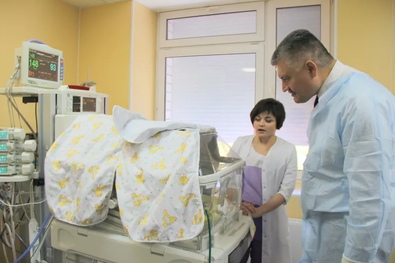 Фото к статье: Сотый ребенок в Новочебоксарске родился с богатырским весом