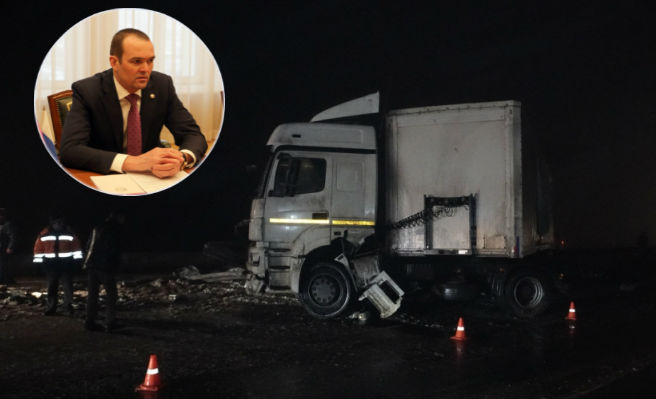 Игнатьев взял под личный контроль ситуацию с ДТП, где разбились рабочие из Чувашии