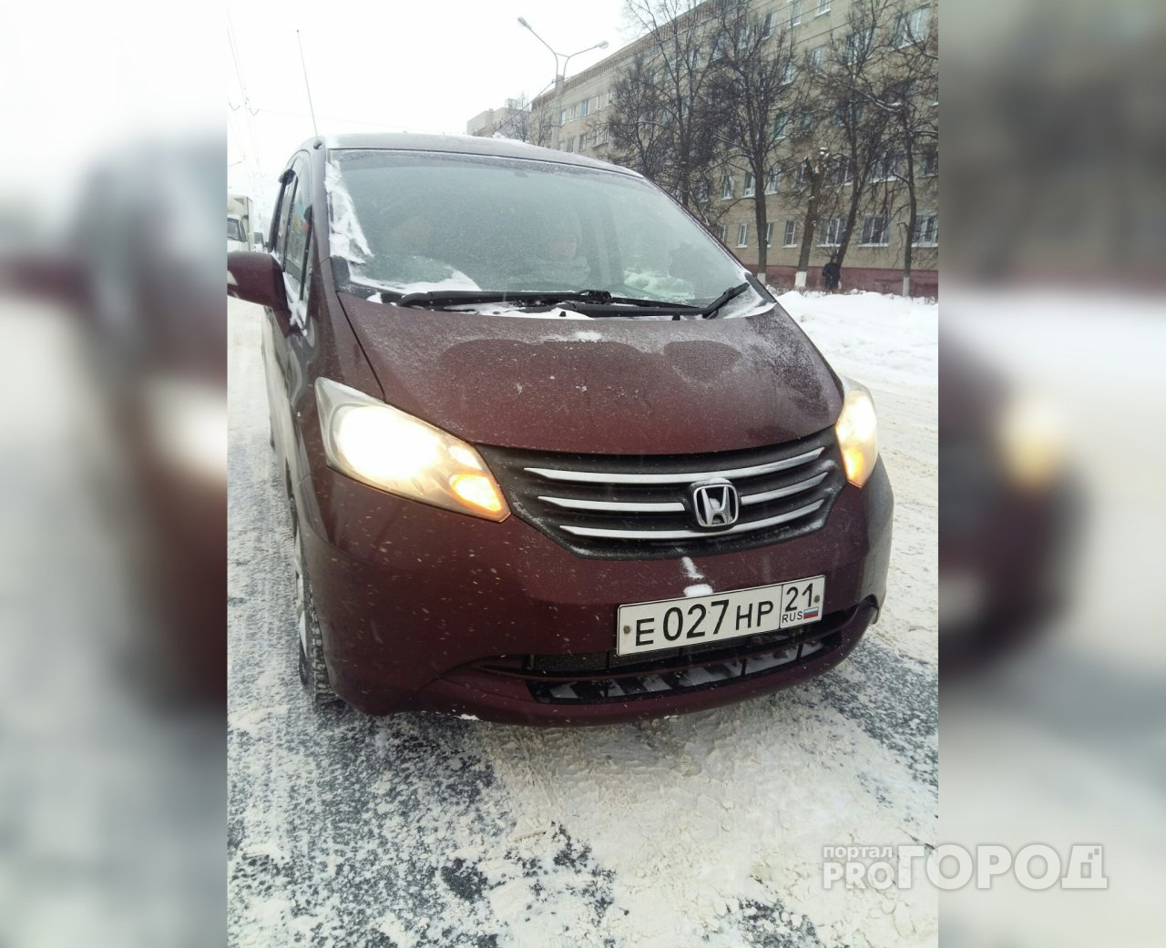 В Новочебоксарске водитель получил штраф из-за того, что едва не сбил школьницу