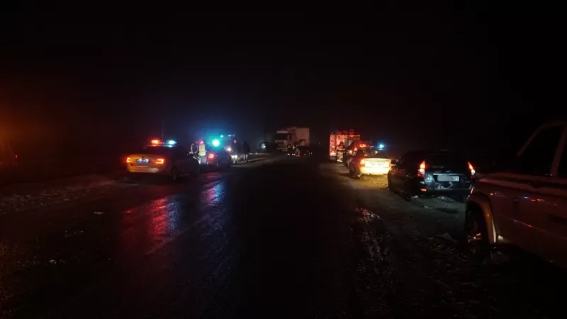 Фото к статье: Автобус, в котором погибли рабочие из Алатыря, был нелегально переделан