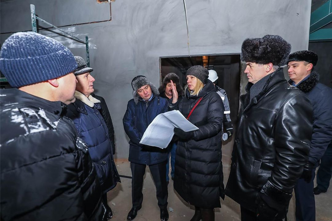Ладыков съездил на стройку школы в микрорайоне Чебоксар