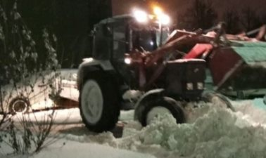 В Красночетайском районе дорожников накажут за плохую уборку снега