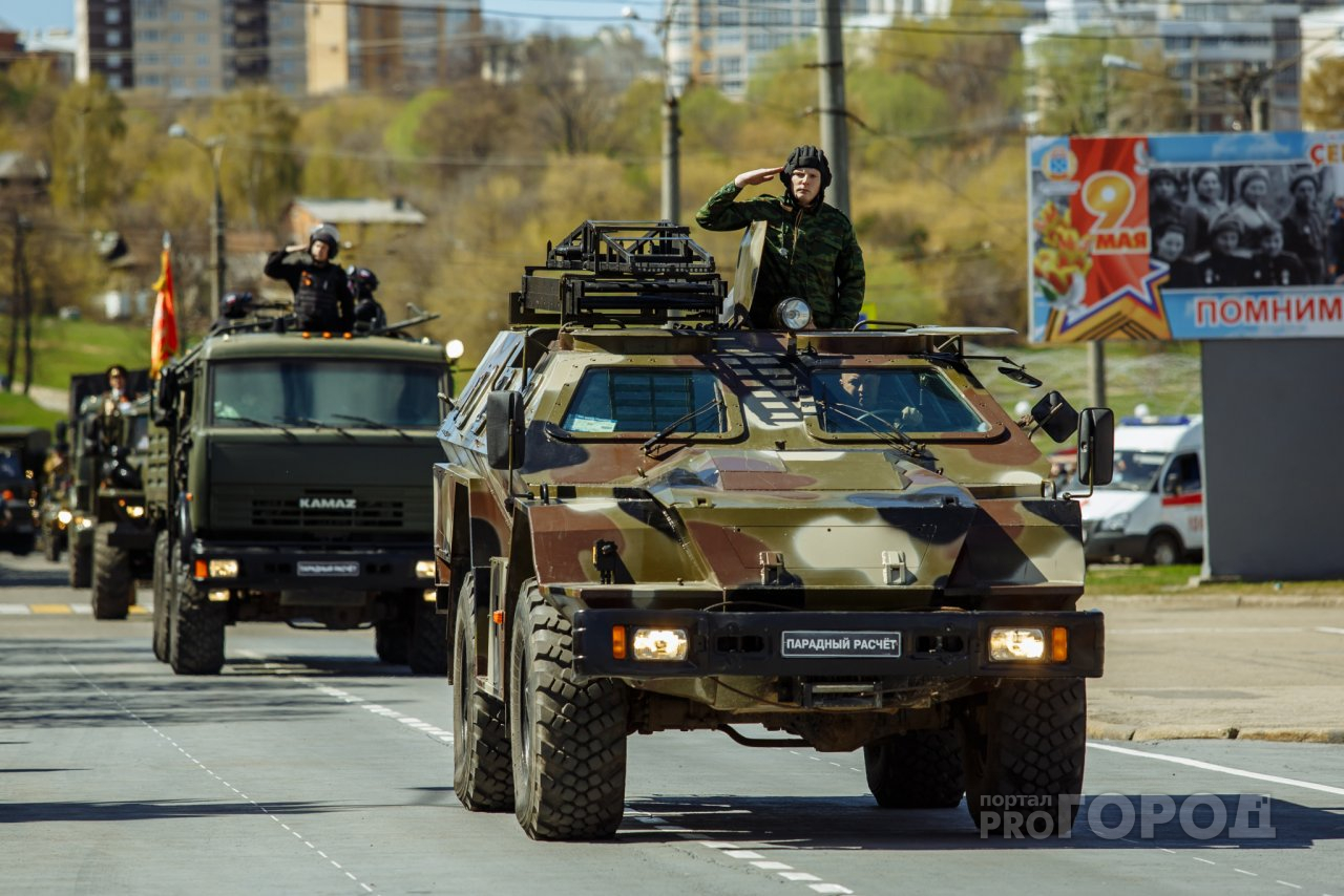 Парад 9 Мая в Чебоксарах в прямом эфире на Красной площади